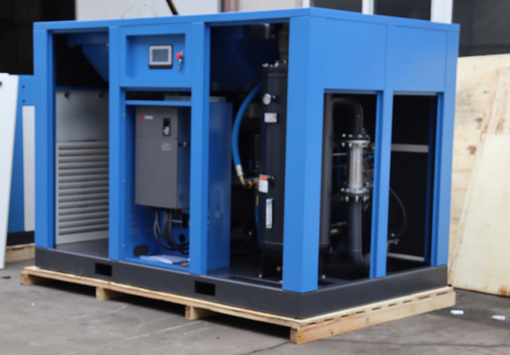 Компрессор воздуха 132kw винта управлением TUV Touchable