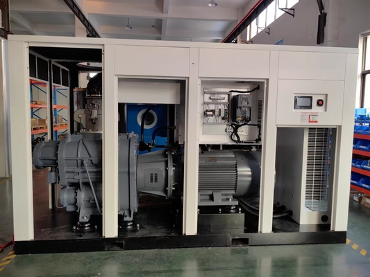Двойные лошадиные силы 400kw компрессора 7,5 винта этапа VSD роторные