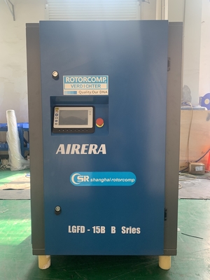 Всасываемый маслом LGFD-15KW воздухоохлаждающий ремень с приводом на винтовом воздушном компрессоре
