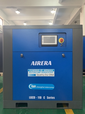 LGCD-11KW 380V ремень приводящий охлаждающий воздух винтовый воздушный компрессор с интеллектуальным контроллером