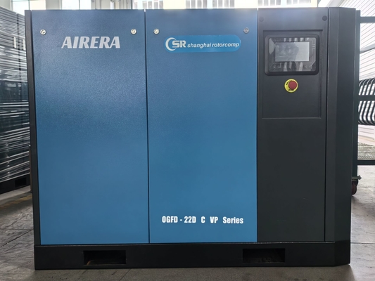 Shanghai Rotorcomp OGFD-22D C VP Нефтяной винтовой компрессор с режимом охлаждения Водяным охлаждением и прямым приводом
