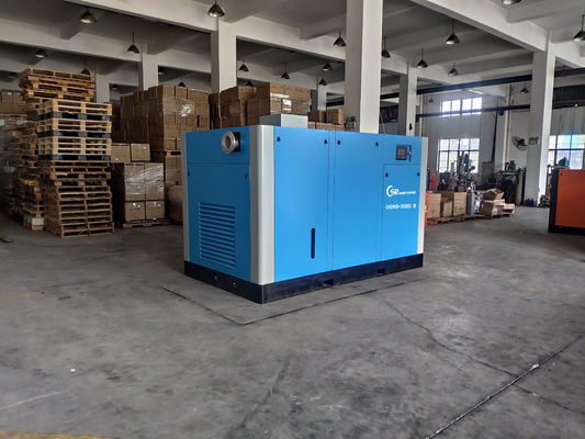 Компрессор 132KW управляемое поясом 1.0MPa винта масла смазки воды свободный